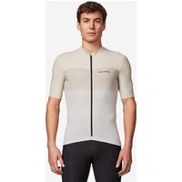 Decathlon UK VAN RYSEL Men's Fitted Short-sleeved Road Bike Jersey - Edr 2 - Beige | FREE Click & Collect at Stores and Asda. 365 Days return available.