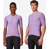 Decathlon UK VAN RYSEL Unisex Short-sleeved Road Cycling Jersey For Long Distance - Edr Ultra - Purple | FREE Click & Collect at Stores and Asda. 365 Days return available.