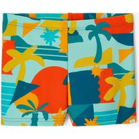 Calções banho de natação boxers bebé / criança - titou popy azul