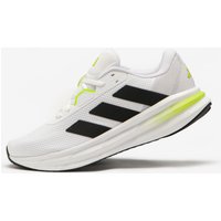 Men's adidas Galaxy 7 Cushioned Stable Running Shoes - Black/white/green