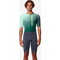 Decathlon UK VAN RYSEL Men's Long-distance Triathlon Trisuit - Rcr-x Green | FREE Click & Collect at Stores and Asda. 365 Days return available.