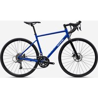 Decathlon UK VAN RYSEL Road Bike Edr Af Shimano Claris 2x8 Blue | FREE Click & Collect at Stores and Asda. 365 Days return available.