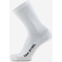 Decathlon UK VAN RYSEL 900 Summer Road Cycling Socks - White | FREE Click & Collect at Stores and Asda. 365 Days return available.