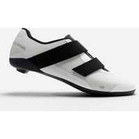 Decathlon UK VAN RYSEL Road Cycling Shoes - Edr Discover White | FREE Click & Collect at Stores and Asda. 365 Days return available.