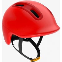 Decathlon UK BTWIN Kids Bike Helmet 47-55 cm - Play 500 Red | FREE Click & Collect at Stores and Asda. 365 Days return available.