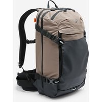 Decathlon UK ROCKRIDER 21l Mountain Bike Backpack With D3o Protection - Black Brown Defence | FREE Click & Collect at Stores and Asda. 365 Days return available.