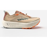 Kiprun Kipride Gravel Women's Road And Trail Running Shoes - Beige And Orange