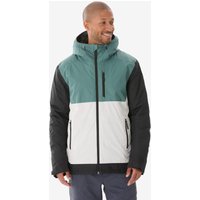 schwarz|beige|grün