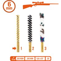 Escovas de substituição para armas de cano estriado (rosca 8/32) (conjunto)