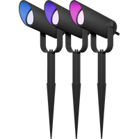 Hombli Slimme Prikspot Starter Kit – Tuinspot – Wit & Gekleurd Licht – LED Buitenlamp – Aluminium – 3 stuks – Zwart<span class='yasr-stars-title-average lazy'><div
class='yasr-stars-title yasr-rater-stars'
id=yasr-overall-rating-rater-c6d34a1235515
data-rating=4
data-rater-starsize=16></div></span>