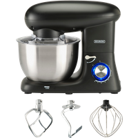 Bourgini Kitchen Chef Plus 5.5L keukenmachine – zwart