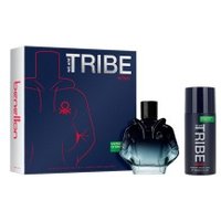 Benetton We Are Tribe Intense Men Case 2 Pcs