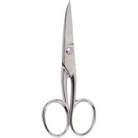 Beter Nickel-Plated Pedicure Scissors Curved Tip 1 Pcs