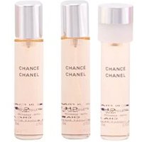 Chanel Chance Eau De Toilette Spray Twist & Spray 3 Refills 3 X 20ml