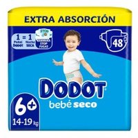 Dodot Extra Stages Size 6 Diapers 14-20 Kg 48 Units