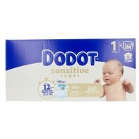 Dodot Sensitive Rn Size 1 Diapers 2-5 Kg 84 Units