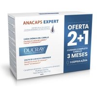 Ducray Anacaps Expert Food Supplement Chronic Hair Loss 90 Un