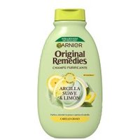Garnier Original Remedies Gentle Clay And Lemon Shampoo 400ml