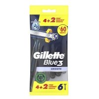 Gillette Gillette Blue 3 Disposable Razor Blades 6 Units