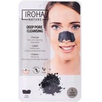 Iroha Detox Charcoal Black Nose Strips 5 Un