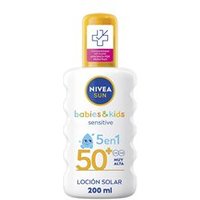 Nivea Sun Babies & Kids 5 In 1 Sun Lotion SPF50+ 200ml