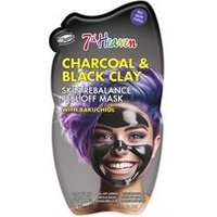 7Th Heaven Peel-Off Charcoal & Black Clay Charcoal And Black Clay 10ml
