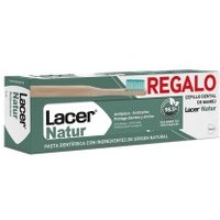 Lacer Lacer Natur Toothpaste Toothbrush 2 Pack