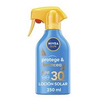 Nivea Sun Protects & Bronze Sun Lotion Spray SPF30 250ml