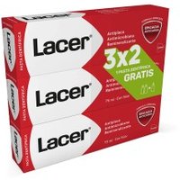 Lacer Toothpaste Pack 3 X 75ml