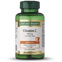 Nature's Bounty Vitamin C 1000 Mg With Rosehip Coated Capsules 60 Units