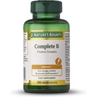 Nature's Bounty B-Complex Coated Capsules 100 Units
