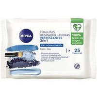 Nivea Refreshing 3-In-1 Makeup Removal Wipes 25 Un