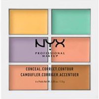 Nyx Professional Make Up Conceal Correct Contour Palette 6 X 1,5g