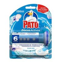 Pato Duck Wc Active Discs Device + 6 Refills Marine Freshness 7 Un