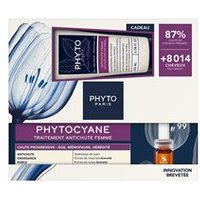 Phyto Phytocyane Women Progressive Hair Loss + Shampoo Set 2 Pcs