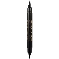 Revolution Make Up Double Flick Liquid Eyeliner Define Your Flick Black 1ml