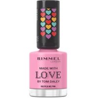 Rimmel London Made With Love By Tom Daley Nail Polish 060-Pick Me Pink 8ml