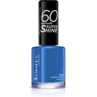 Rimmel London 60 Seconds Super Shine Nail Polish 828-Danny Boy Blue 8ml