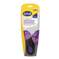 Scholl Plantar Fascitis Anti-Pain Insoles With In-Balance 3 In 1 Technology Size M 40-42 1 Un