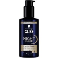 Schwarzkopf Mass Market Gliss Night Elixir Serum For Damaged Hair 100ml