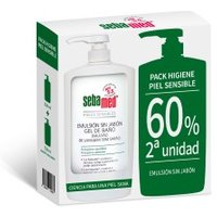 Sebamed Emulsion Without Soap Bath Gel 2 X 750ml