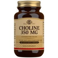 Solgar Choline 350 Mg 100 Vegetable Capsules