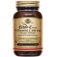 Solgar Ester-C® Plus 500Mg Cápsulas Vegetales 50 Un