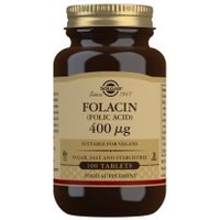 Solgar Folacin Ácido Fólico 400 µg 100 Comprimidos