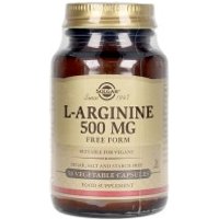 Solgar L-Arginine 500 Mg Vegetable Capsules 50 Units