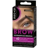 Syoss Brow Tint Permanent Eyebrows Dark Brown 1 Un