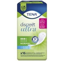 Tena Lady Discreet Ultra Normal Incontinence Pad 16 Un