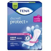 Tena Lady Discreet Maxi Incontinence Pads 12 Units