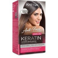 Kativa Keratin Anti-Frizz Brazilian Straightening Without Ironing Xtrem Care 30 Days 3 Units