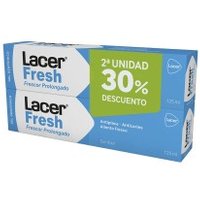 Lacer Lacerfresh Toothpaste Gel Pack 2 X 125ml